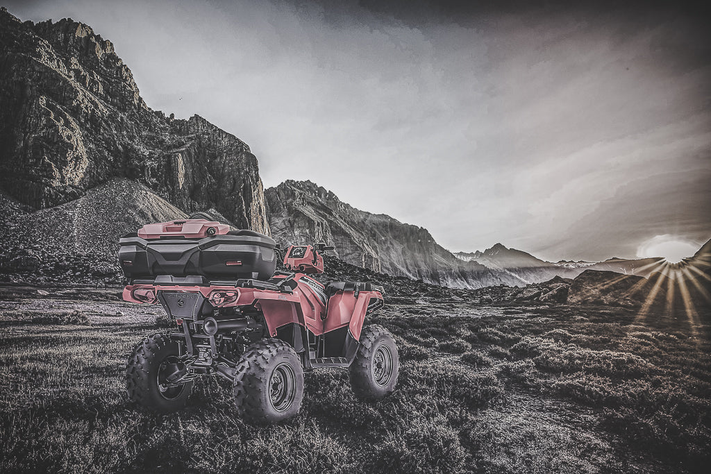TESSERACT ארגז אחורי POLARIS SPORTSMAN דו מושבי TOURING 570 (model 2014-2024)