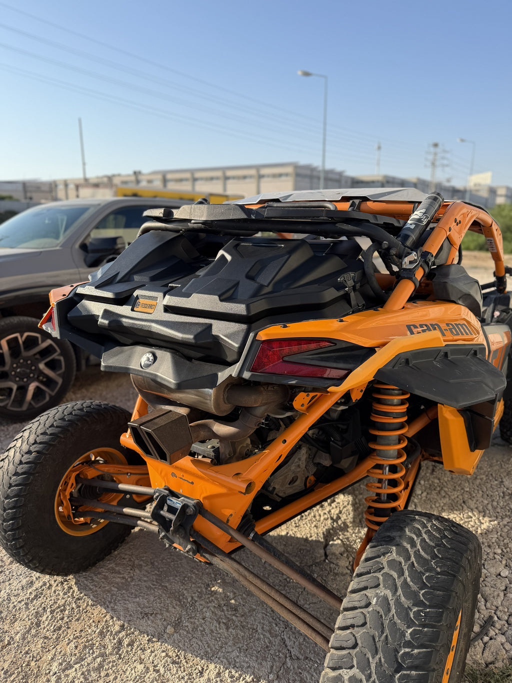 TESSERACT ארגז אחורי CAN-AM MAVERICK X3